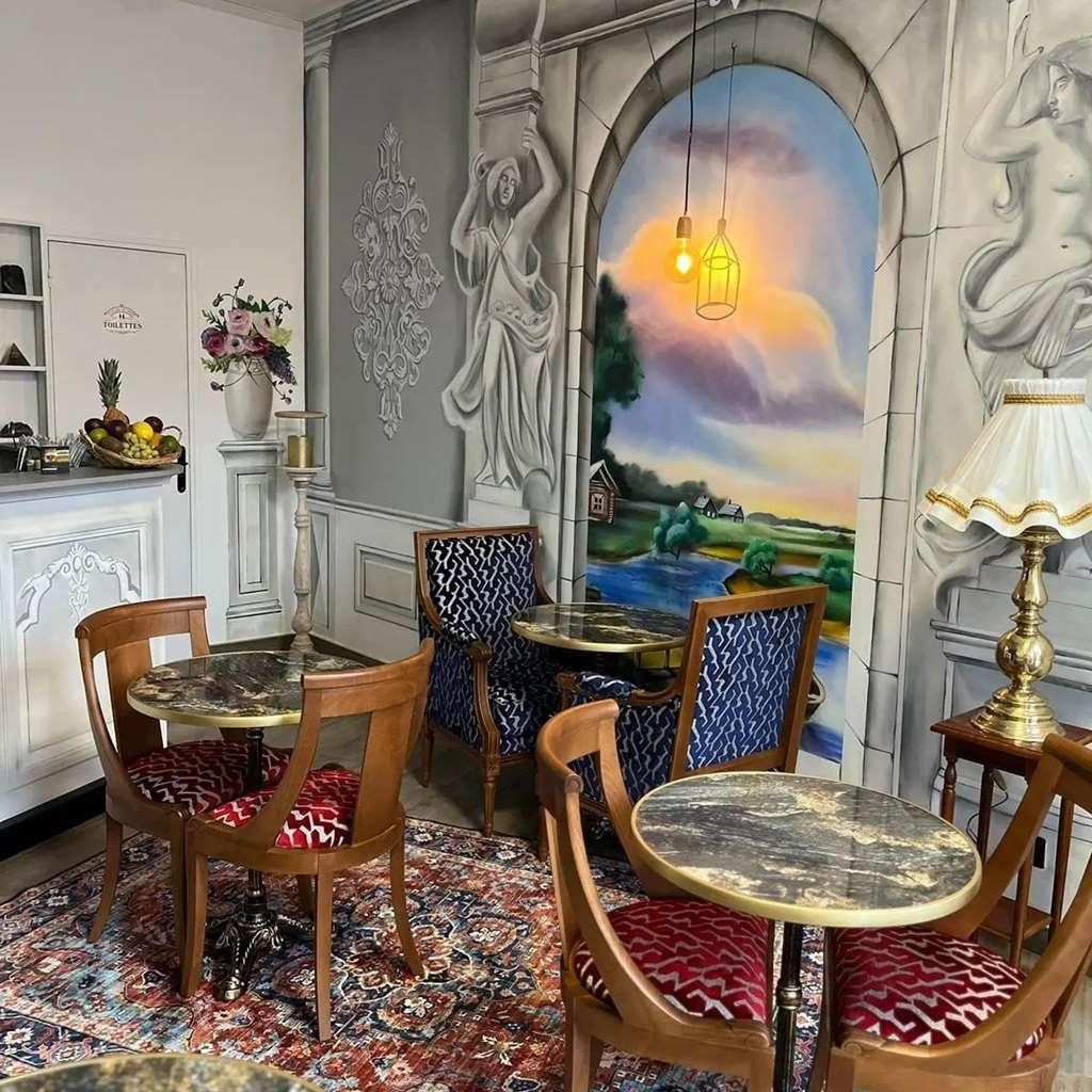 דראו Hotel Le Beffroi מסעדה תמונה